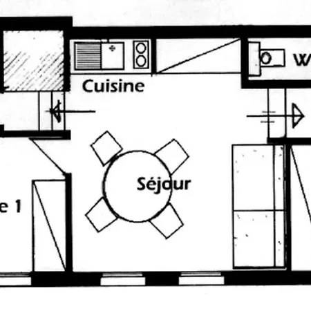 Apartment 2 Pieces Au Coeur Des Saisies - Proche Pistes Et Commerces - Fr-1-293-1 Les Saisies